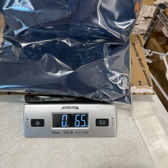 Golf Windbreaker Mens Medium Blue‎  Activewear Top 1/2 Zip Outerwear Clubhouse - Picture 12 of 12